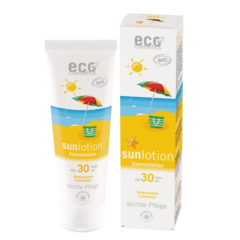 ECO Sonnenlotion mit  Duft,LSF 30 125 ml ECO Sonnenlotion mit  Duft,LSF 30 125 ml