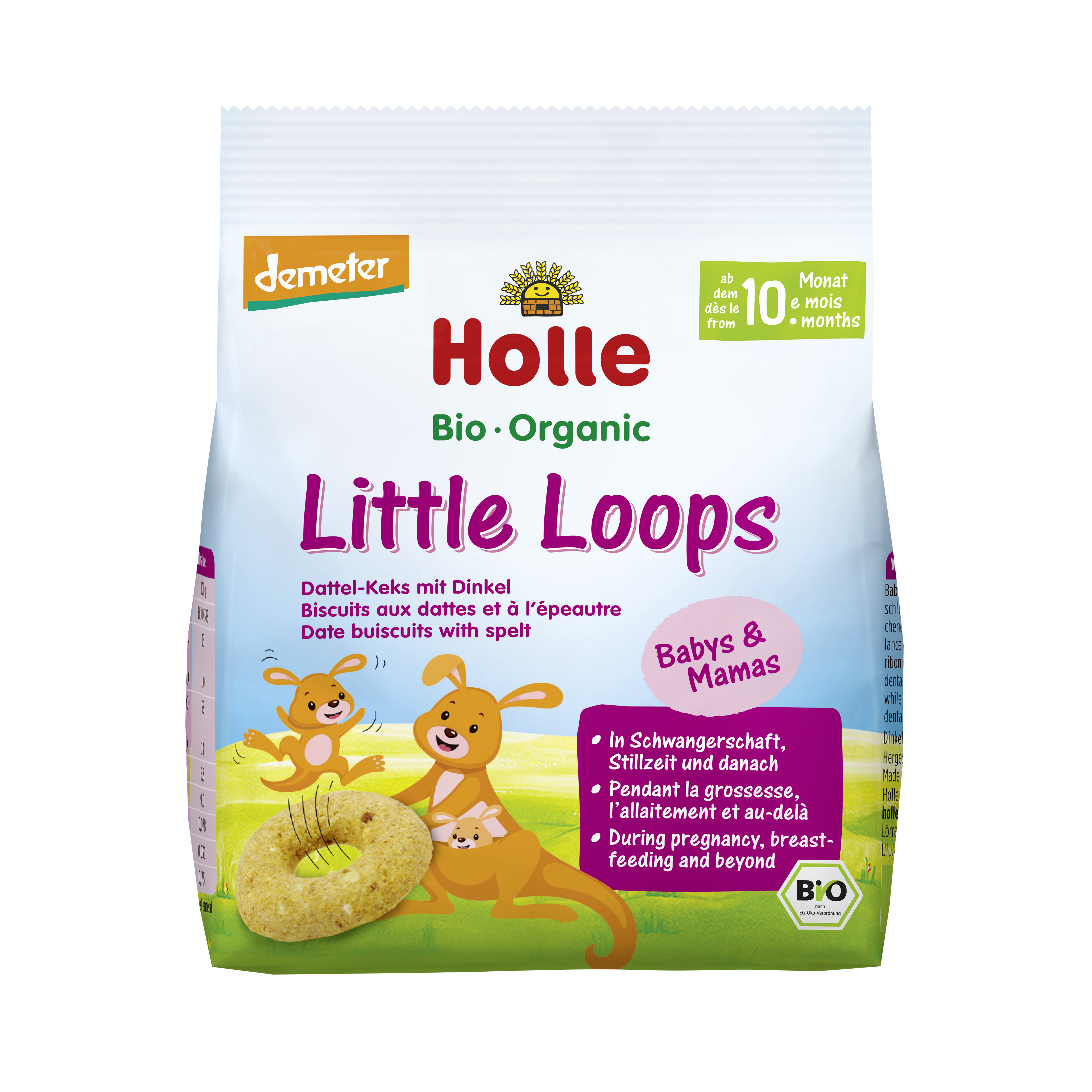 Bio Little Loops Dattelkeks mit Dinkel 80 g