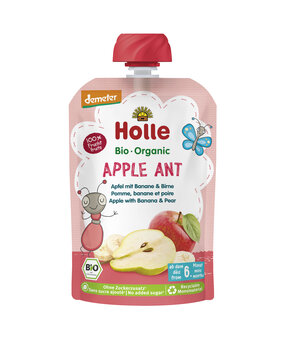 Apple Ant - Pouchy Apfel & Banane, Birne, 100g#