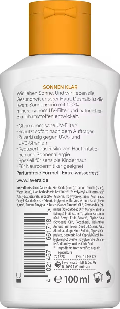 Sonnenlotion Sensitiv Kids LSF 50 100ml