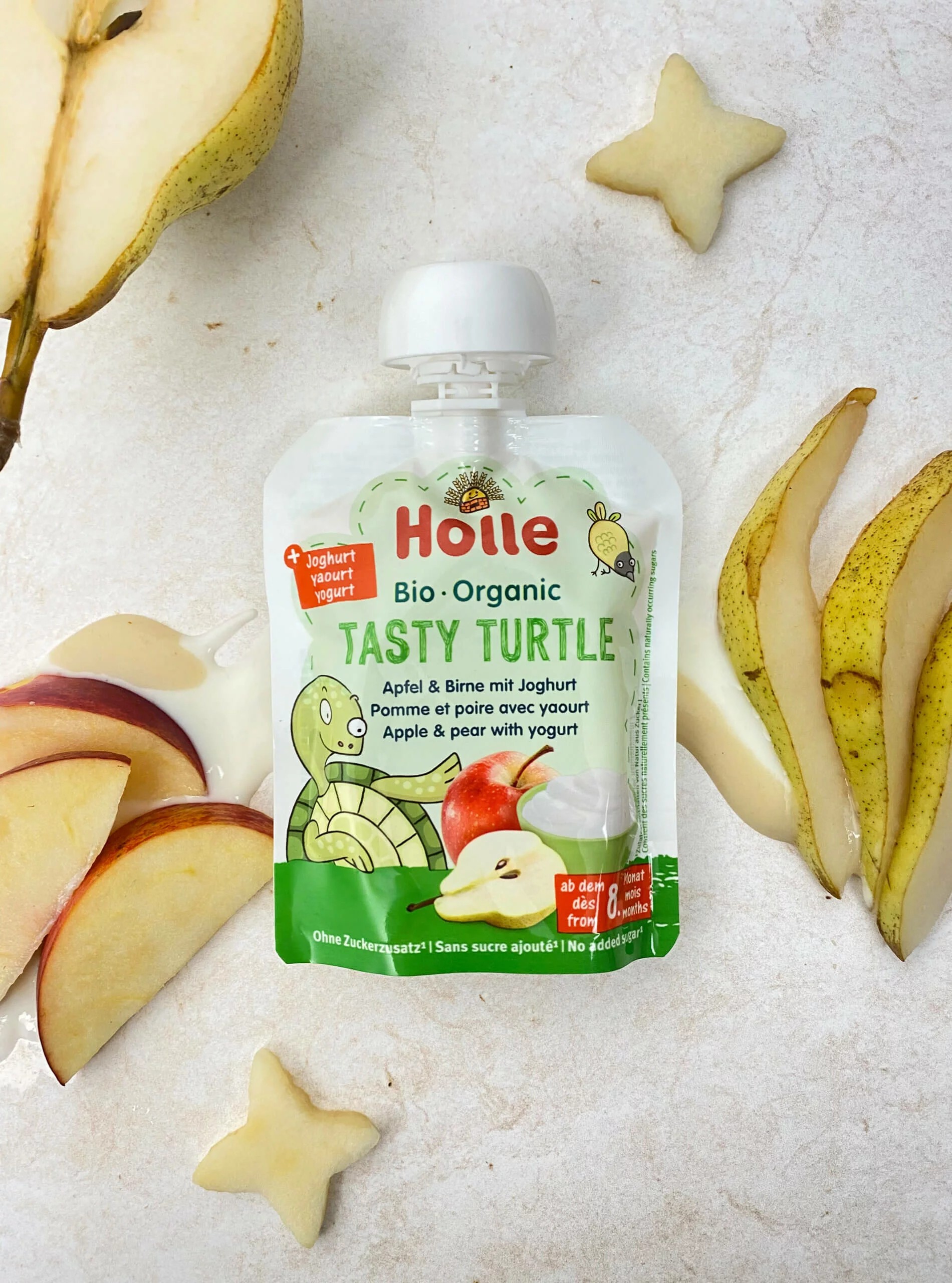 Tasty Turtle-Apfel & Birne mit Joghurt 85g**