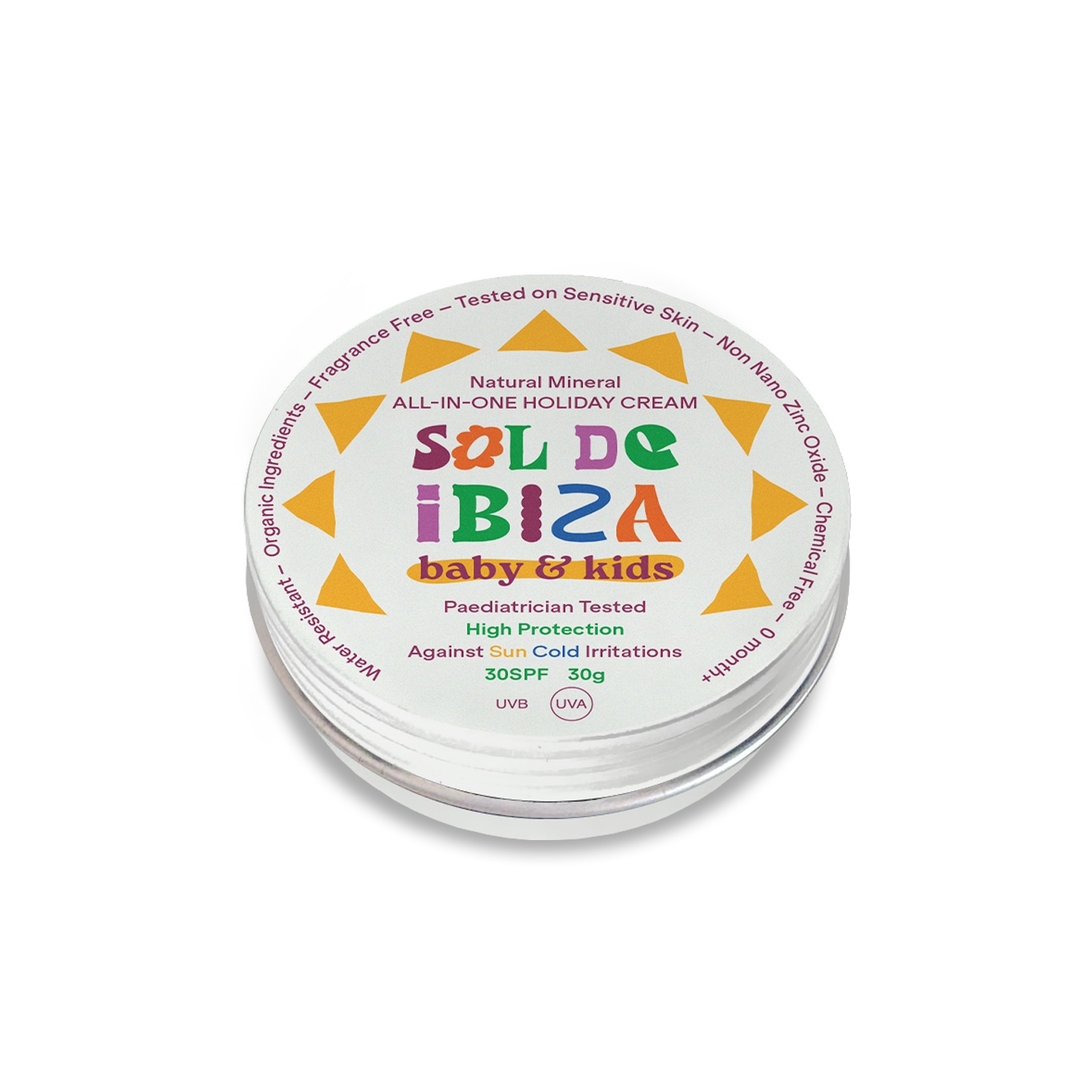 Sonnencreme Baby&Kids, LSF30, Tiegel, 30g