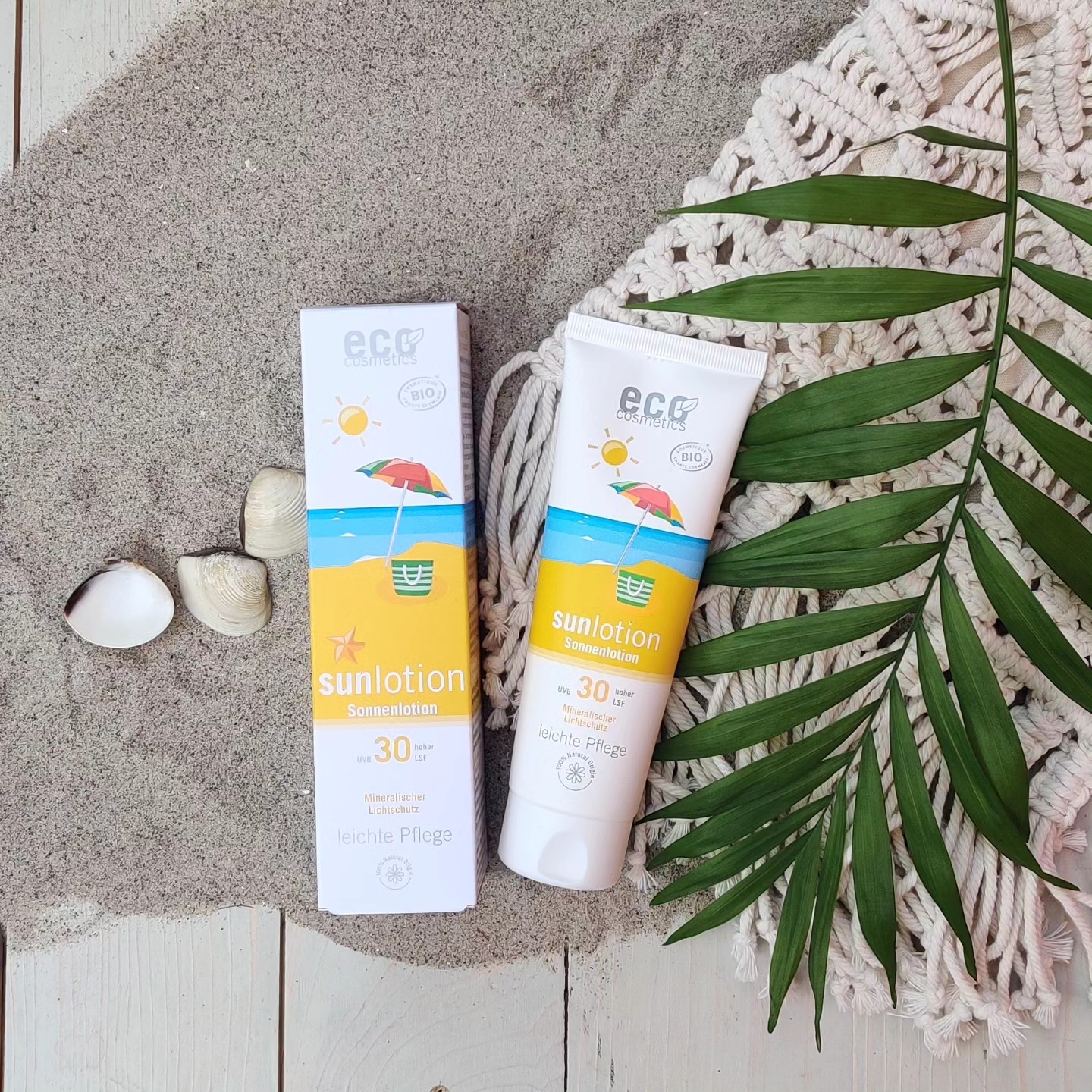 ECO Sonnenlotion mit  Duft,LSF 30 125 ml ECO Sonnenlotion mit  Duft,LSF 30 125 ml