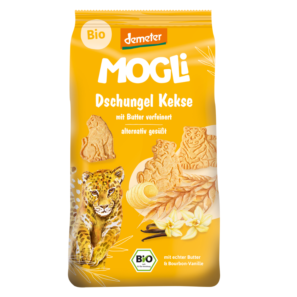 Bio Dschungel Butter Kekse 125g