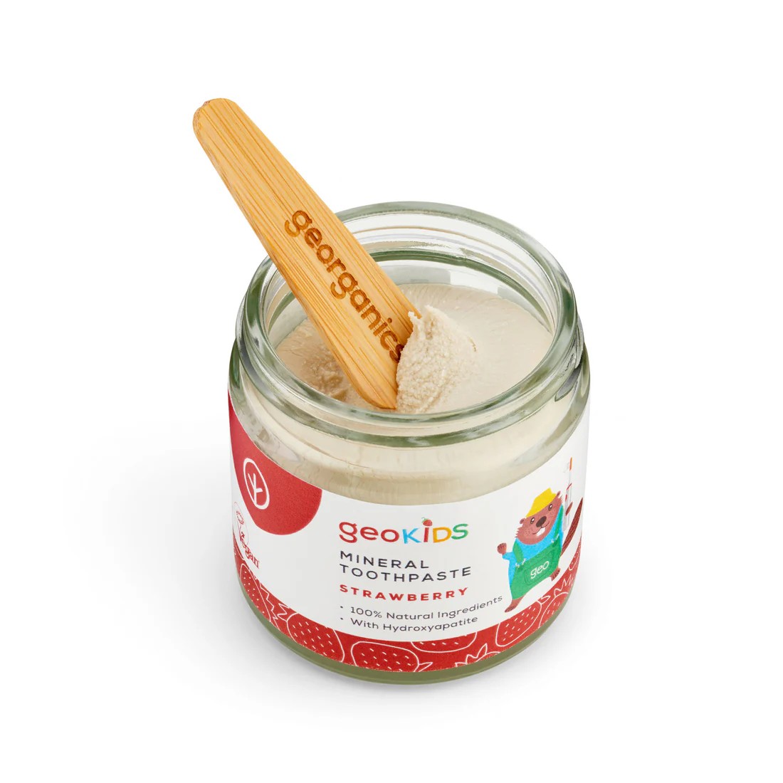 GEORGANICS Zahnpasta GeoKids, Erdbeere 60ml