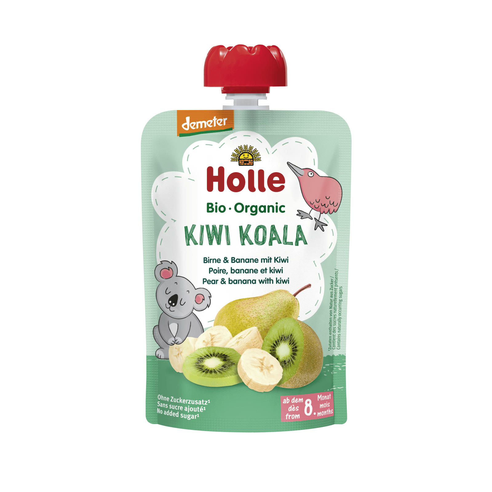 Kiwi Koala - Birne & Banane mit Kiwi, 100g#